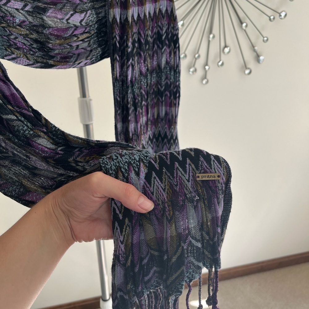 PRANA ❄️ Purple Scarf, One Size